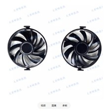 Graphics Fan For XFX Radeon RX470 480 GTR Black Edition Black Wolf picture