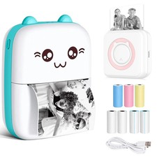 Mini Thermal Portable Printer Smart Photo Recipt Label Multipurpose Printer picture