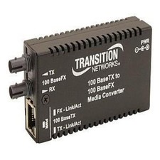 Transition Networks Stand-Alone Mini Fast Ethernet Media Converter picture