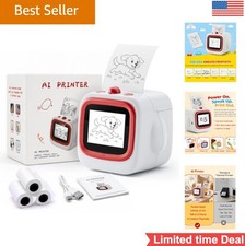 Voice Sticker Maker for Kids Inkless Thermal Printer 203 DPI WiFi Bluetooth App picture