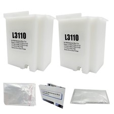 HEMEINY 2Pcs L3110 Waste Ink Tank Compatible with EcoTank ET-2800 white picture