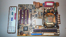 Soyo ATX Motherboard SY-P4VGM Intel Socket 478 Pentium 4 w/ CPU+ Memory picture