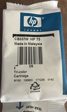 HP 75 Tri Color  CB337W  Ink cartridge New No Box picture