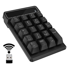 2.4G Wireless 19 Keys Numeric Keypad Number Pad Numpad for Laptop MacBook picture