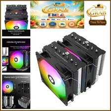 Phantom Spirit 120SE ARGB CPU Air Cooler 7 Heat Pipes Dual 120mm PWM Fans picture