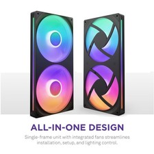 RGB Core Fan Unit - 2x 140mm Fans - Speed Control picture