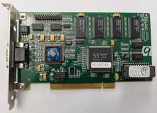 Vintage Retro Gaming Number Nine PC00BPZ0-2 S3 Vision968 PCI Video Card picture