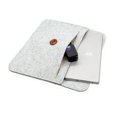 13-inch Tablet Case Felt Sleeve-Microsoft New Surface Pro 2017/ 4/ 3-Light Gray picture