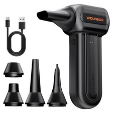 3-Speed Cordless Electric Compressed Air Duster - Powerful, Adjustable Blower picture