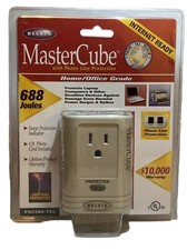 Belkin MasterCube Surge & Phone Protector Power F5C594-TEL 688 Joules BRAND NEW picture