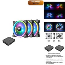 Thermaltake Riing Trio 12 RGB TT Premium Edition 120mm Software Enabled 30 picture