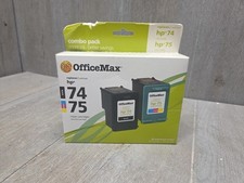 OfficeMax Replaces HP Black 74 & Tri Color 75 Inkjet Cartridges EXPIRED picture