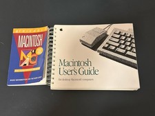 1991 Apple Macintosh User's Guide Manual for Desktop Computer Mac 030-1751-B picture
