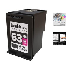 Versaink Nano 63 MS Magnetic MICR Ink Cartridge - For Secure Check Printing picture