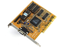 MSI MS-4408 graphics card ATI Mach64CT , 2 MB, 1995 , PCI , Retrogaming picture