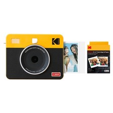 KODAK Mini Shot 3 Retro 4PASS 2in1 Instant Camera and Printer 3x3 inch White picture