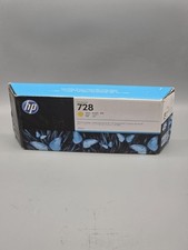 HP 728 Yellow DesignJet Ink Cartridge F9K15A, 300ml 2021 picture