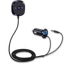 Car AUX Bluetooth Music Audio Stereo Receiver Adapter Handsfree For iPhone LG G6 picture