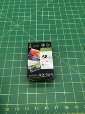 68XL Ink Cartridges Black Tri-Color Compatible For HP Printers 2-Pack High Yield picture