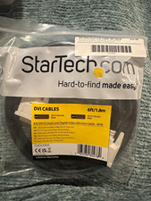StarTech.com DVIDDMM6 6ft DVI-D Dual Link Male to Male Cable Black picture
