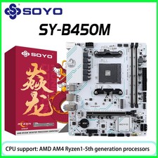 SOYO New AMD B450M Motherboard Dual-channel DDR4 Ryzen 1000-5000 5600 5600G CPU) picture