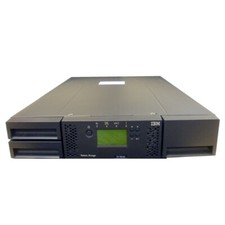 IBM 3573-L2U Tape Library TS3100 24 Slot with 8145 LTO-4 FH SAS Tape Drive picture