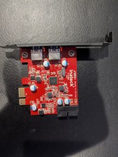 Inateck KT4006 2-Port USB 3.0 PCIe Card + Internal 20-Pin Header FL1100 picture