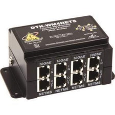 Ditek DTK WM4NETS Wall Mount 4 Channel Surge Protector for Shielded Ethernet PoE picture
