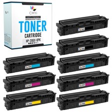 8-Pack CMYi Replacement 206X Cartridges for HP Color LaserJet Pro M255dw M255nw picture