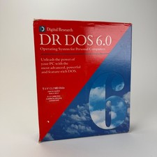 Digital Research DR DOS 6.0 Operating System for Personal Computers 5 1/4 Disks picture