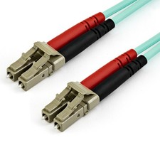 Startech 7m (22ft) LC/UPC to LC/UPC OM3 Multimode Fiber Optic Cable, Full Dup... picture