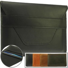 CRAFT'S CASE FOR TABLET HAND-SEWN OF COWHIDE DURABLE COVER FOR APPLE iPad picture