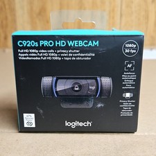 Logitech C920s Pro HD Webcam 1080p 30fps Autofocus Privacy Shutter USB-A Black picture