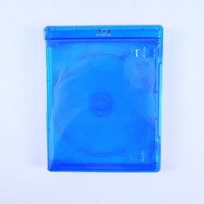 100 x 15mm High Quality Blu-Ray Cases Blue Disc Replacement Cases Standard Size picture