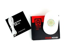 Tech8 USA Undetectable Mouse Mover (738711532847) - White w/ Design NEW picture