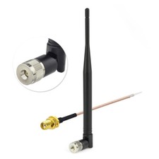 868MHz 915MHz 3dBi ZigBee RFID Smart Home Antenna and 15cm SMA Pigtail Cable picture