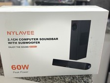 Altavoces de computadora con subwoofer: barra de sonido estéreo picture