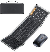 ProtoArc Foldable Keyboard Mouse XKM01 True Full-Size Portable Wifi Bluetooth picture