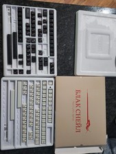GMK CYL Black Snail Red Cyrillic Alphas picture