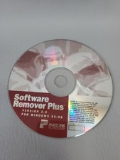 Parsons Technology Software Remover Plus v3.0 PC Computer Program 1998 CD CD-ROM picture