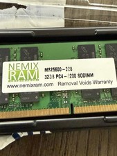 NEMIX RAM MS25600-328 32GB PC4-3200 SODIMM picture