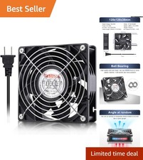 Compact 120mm Airflow Fan with 67,000-Hour Dual-Ball Bearings - Versatile Usage picture