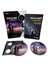 Starry Night Backyard 4.X Astronomy Software 2 CD Set Windows Mac With Books OEM picture