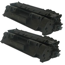 2 pack CE505A / 05A Compatible Toner Cartridge For HP Laser P2035 P2055dn picture