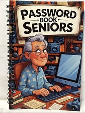 Password Book Seniors Internet, Software Info, Logbook Organizer, Address Book picture