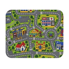 Personalized Street Sign Mouse Pad Custom Name Retro Road Rug Play Mat Gift picture