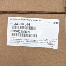 Amphenol Telect LCX LCX-H3RU-96 96-Port LC/UPC Fiber Patch Panel 3RU 19/23