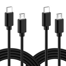 Meliya 2 Pack PS4 Controller Charging Cable, 3.3ft USB Type C to 3.3 feet picture