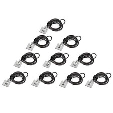 Laptop Cable Lock 10-Pack, Combination Anti-Theft Security Locks for PC picture
