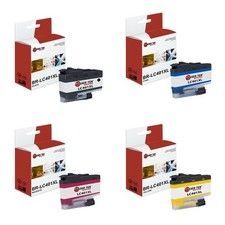 4Pk LTS LC401XL BCMY HY Compatible for Brother MFC-J1010 J1012 Ink Cartridge picture